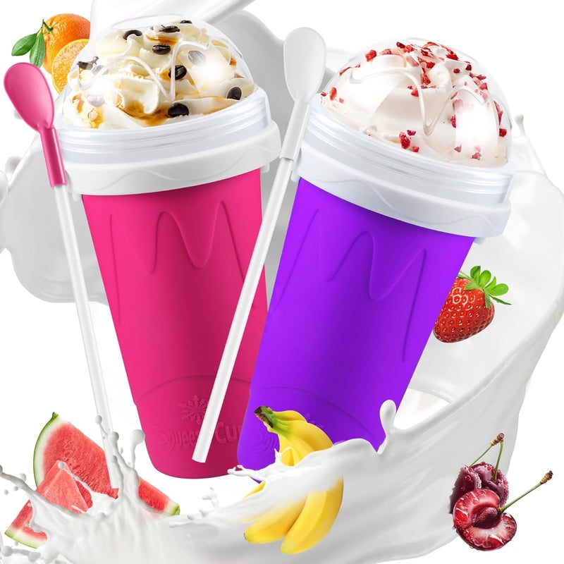 RELPOM Slushie Cup, Funny Slushy Maker Cups, Cool Stuff Things Gadgets, Stocking Stuffers White Elephant Gifts Party Favors, Christms Classroom Gifts and Prizes for Boys Girls Teens Students - Image 1